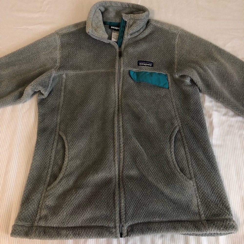 Patagonia Zip Up collard sweatshirt